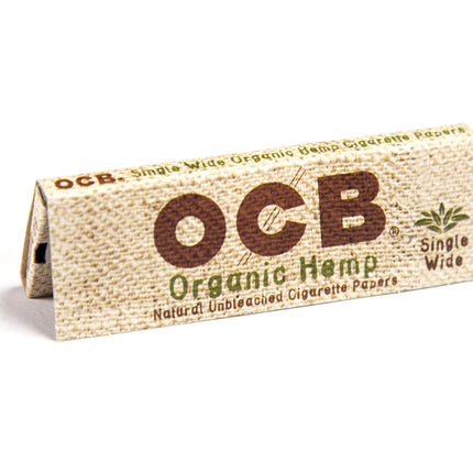 OCB Rolling Papers Organic Single Wide 50ct (70mm)