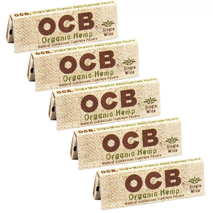 OCB Rolling Papers Organic Single Wide 50ct (70mm)