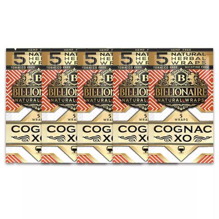 Billionaire Herbal Wraps Cognac XO 5ct - Made from Tea