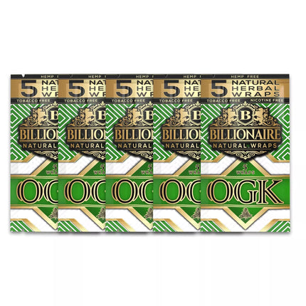 Billionaire Herbal Wraps OGK 5ct - Made from Tea