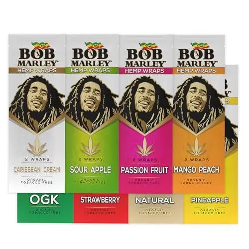 Bob Marley Hemp Wraps Bundle 2ct (8)